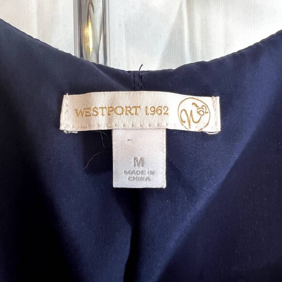 Westport 1962 Scallop Crochet Blue Halter Dress Size Medium Whimsical Dreamy - Picture 4 of 10